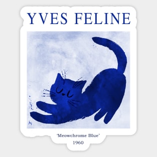 Yves Feline Sticker